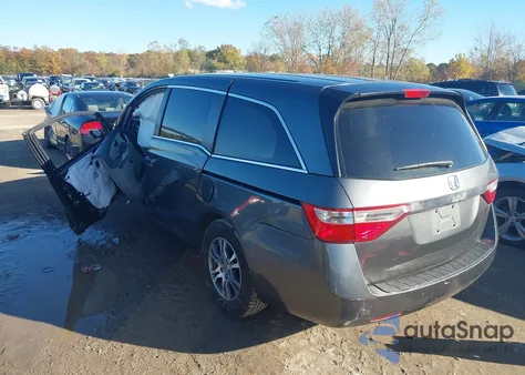 2012 Honda Odyssey Ex из США, поврежденный, VIN 5FNRL5H40CB038952